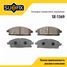 SUFIX SX-1369 Колодки тормозные дисковые | перед прав/лев | - 1