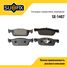 SUFIX SX-1407 Колодки тормозные дисковые | перед прав/лев | lada xray - 1