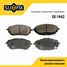 SUFIX SX-1442 Колодки тормозные дисковые | перед прав/лев | - 1