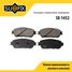 SUFIX SX-1452 Колодки тормозные дисковые | перед прав/лев | - 1