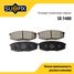 SUFIX SX-1480 Колодки тормозные дисковые | зад прав/лев | - 1