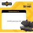 SUFIX SX-1481 Колодки тормозные дисковые | зад прав/лев | - 3