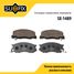 SUFIX SX-1489 Колодки тормозные дисковые | перед прав/лев | - 1