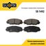 SUFIX SX-1492 Колодки тормозные дисковые | перед прав/лев | - 1
