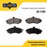 SUFIX SX-1189 Колодки тормозные дисковые | перед прав/лев | - 1