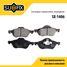 SUFIX SX-1406 Колодки тормозные дисковые | перед прав/лев | - 1