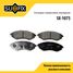 SUFIX SX-1075 Колодки тормозные дисковые | перед прав/лев | - 1
