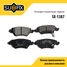 SUFIX SX-1387 Колодки тормозные дисковые | зад прав/лев | - 1