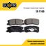 SUFIX SX-1100 Колодки тормозные дисковые | зад прав/лев | - 1