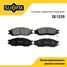 SUFIX SX-1359 Колодки тормозные дисковые | перед прав/лев | - 1