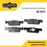 SUFIX SX-1411 Колодки тормозные дисковые | перед прав/лев | - 1