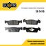 SUFIX SX-1410 Колодки тормозные дисковые | перед прав/лев | - 1
