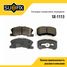 SUFIX SX-1113 Колодки тормозные дисковые | перед прав/лев | - 1