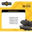 SUFIX SX-1113 Колодки тормозные дисковые | перед прав/лев | - 3