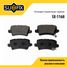 SUFIX SX-1168 Колодки тормозные дисковые | зад прав/лев | - 1