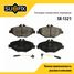 SUFIX SX-1321 Колодки тормозные дисковые | перед прав/лев | - 1