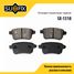 SUFIX SX-1318 Колодки тормозные дисковые | зад прав/лев | - 1