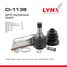 LYNXauto CI-1138 Шрус внутренний l | перед лев | - 1