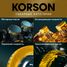 KORSON KS20013 Антифриз, концентрат G12 зеленый 5л - 5