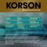 KORSON KS20095 Антифриз, готовый раствор asia р-оат фиолетовый -36 60л - 2