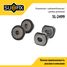 SUFIX SL-2499 Комплект сайлентблоков рулевой рейки (4шт) | прав | - 1