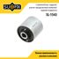 SUFIX SL-1543 Сайлентблок подвески | зад прав/лев | - 1