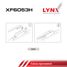 LYNXauto XF6053H Комплект бескаркасных щеток стеклоочистителя 600мм(24')/530мм(21') - 2