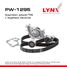 LYNXauto PW-1295 Комплект ремня ГРМ с водяным насосом (усиленный ремень) - 1