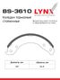 LYNXauto BS-3610 Барабанные тормозные колодки | зад прав/лев | - 3
