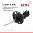LYNXauto G321134L Стойка амортизаторная | перед лев | - 1