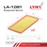 LYNXauto LA-1081 Фильтр воздушный (2шт) - 2