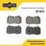 SUFIX SX-1673 Колодки тормозные дисковые | перед прав/лев | - 1
