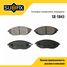 SUFIX SX-1843 Колодки тормозные дисковые | перед прав/лев | - 1