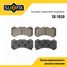 SUFIX SX-1830 Колодки тормозные дисковые | перед прав/лев | - 1