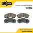 SUFIX SX-1536 Колодки тормозные дисковые | перед прав/лев | - 1