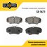 SUFIX SX-1671 Колодки тормозные дисковые | перед прав/лев | - 1