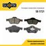 SUFIX SX-1721 Колодки тормозные дисковые | перед прав/лев | - 1
