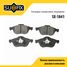 SUFIX SX-1841 Колодки тормозные дисковые | перед прав/лев | - 1