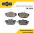 SUFIX SX-1834 Колодки тормозные дисковые | перед прав/лев | - 1