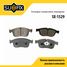 SUFIX SX-1529 Колодки тормозные дисковые | перед прав/лев | - 1