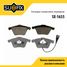 SUFIX SX-1635 Колодки тормозные дисковые | перед прав/лев | - 1