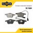SUFIX SX-1684 Колодки тормозные дисковые | перед прав/лев | - 1