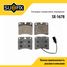SUFIX SX-1678 Колодки тормозные дисковые | перед прав/лев | - 1