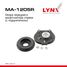 LYNXauto MA-1205R Опора амортизационной стойки | перед прав | - 1