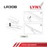 LYNXauto LR30B Щетка стеклоочистителя задняя, 300мм - 2