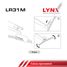 LYNXauto LR31M Щетка стеклоочистителя задняя, 300мм - 2