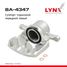LYNXauto BA-4347 Суппорт тормозной | перед лев | - 1