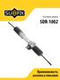 SUFIX SDR-1002 Рейка рулевая (механ., с рулевыми тягами без наконечников) lada OKA 1111 - 1