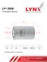 LYNXauto LF-328 Фильтр топливный - 2