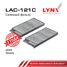 LYNXauto LAC-121C Фильтр салона угольный (2шт) - 1